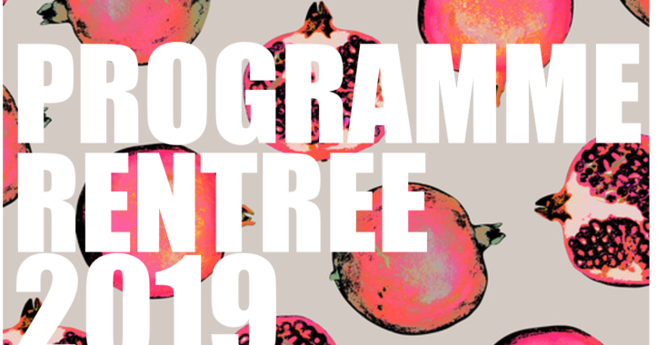 Agenda Septembre – Octobre 2019